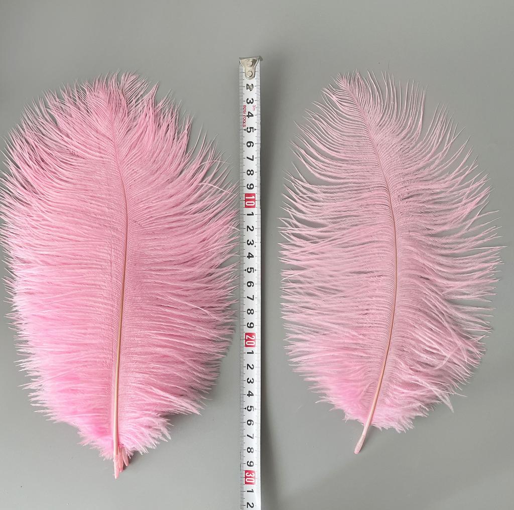 25-30Cm Colorful Ostrich Feathers, Wedding Table Flower Decoration, Wedding Decoration, Stage Performance Props Diy Jewelry
