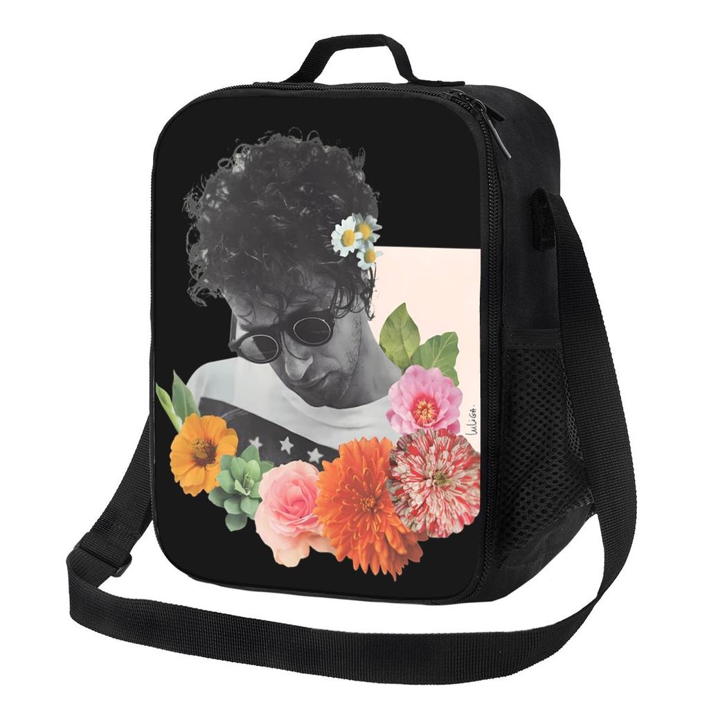 Gustavo Cerati Music Insulated Lunch Bag for School Picnic Storage Food Boxes Portable Container Cooler Thermal Lunch Box Tote
