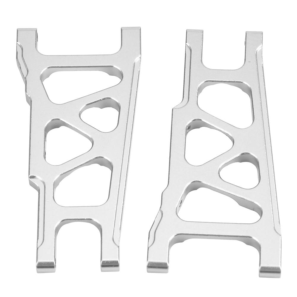 Aluminium Alloy Front Rear Universal Suspension Arm for Traxxas Slash 110 RC Car (Silver)