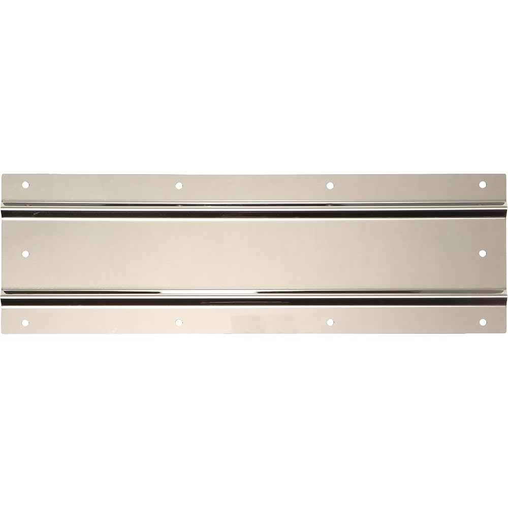 Jet Inoue Universal Mud Flap Stainless Steel Mirror Plate 430x140 mm