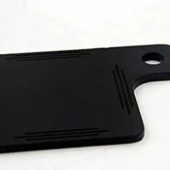 Motorcycle Universal Motorcycle pection Tag Sticker Real License Plate Black