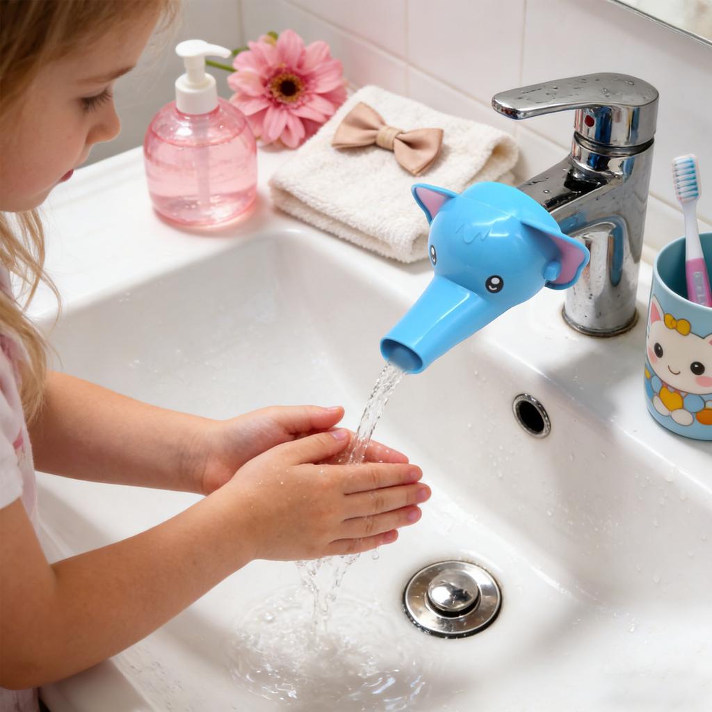 Children's Hand Washing Assistant, Animal Hand Washing Device, More Convenient Hand Washing, Cultivating Habits Faucet Extender