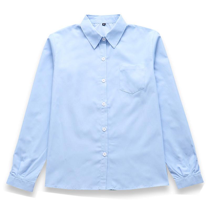 Girl School Uniform Shirt With Pure Cotton And Polyester Blend For Casual Wear