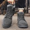 Pánské Absorpce otřesů Protiskluzové a odolné proti opotřebení Střední Móda Outdoor Bavlna Boty Martin Boty Běžné Pánské Boty Sněhule