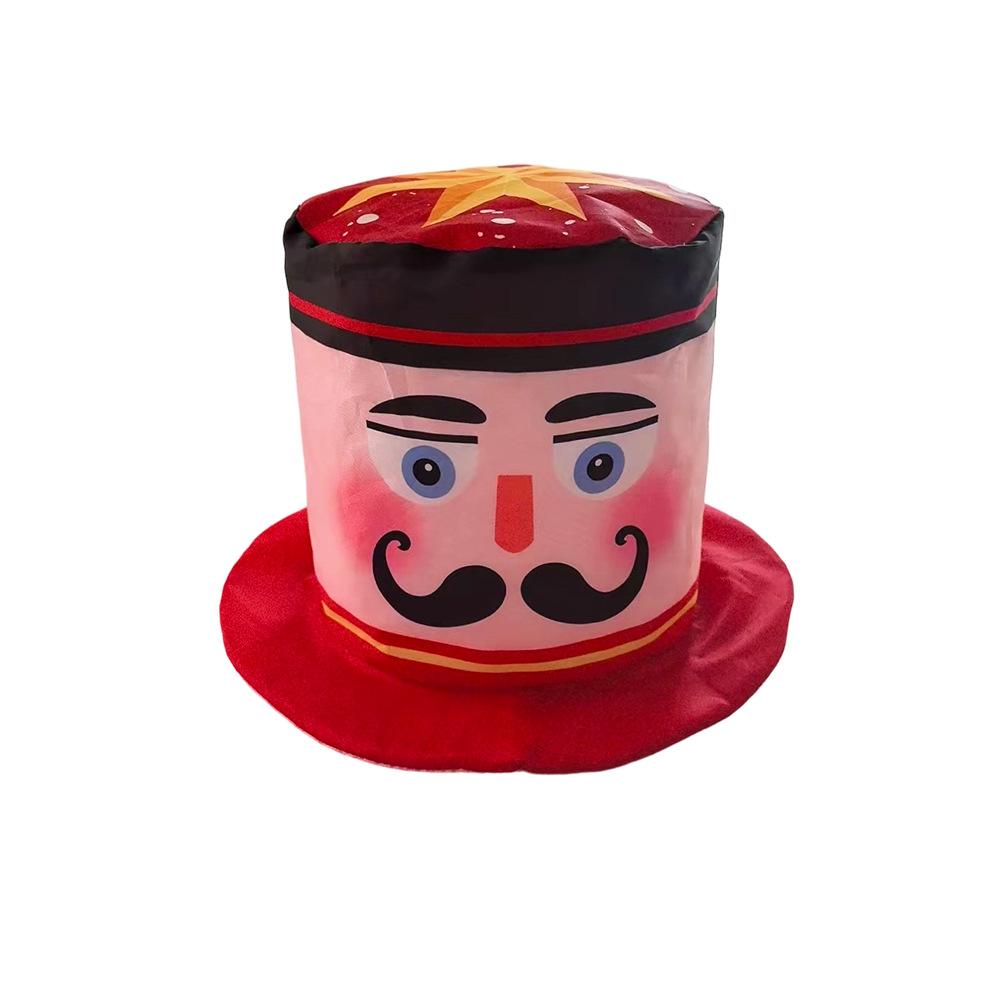 New American Christmas Hat Uncle Sam Hat Holiday Decoration Props Children's Cartoon Top Hat Top Hat