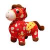Blessing Horse Plush Toy Chinese Style Stuffed Horse Doll Good Luck
