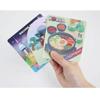 Artbox “Korean Food” Changing Sticker – Lenticular Souvenir Sticker Card.