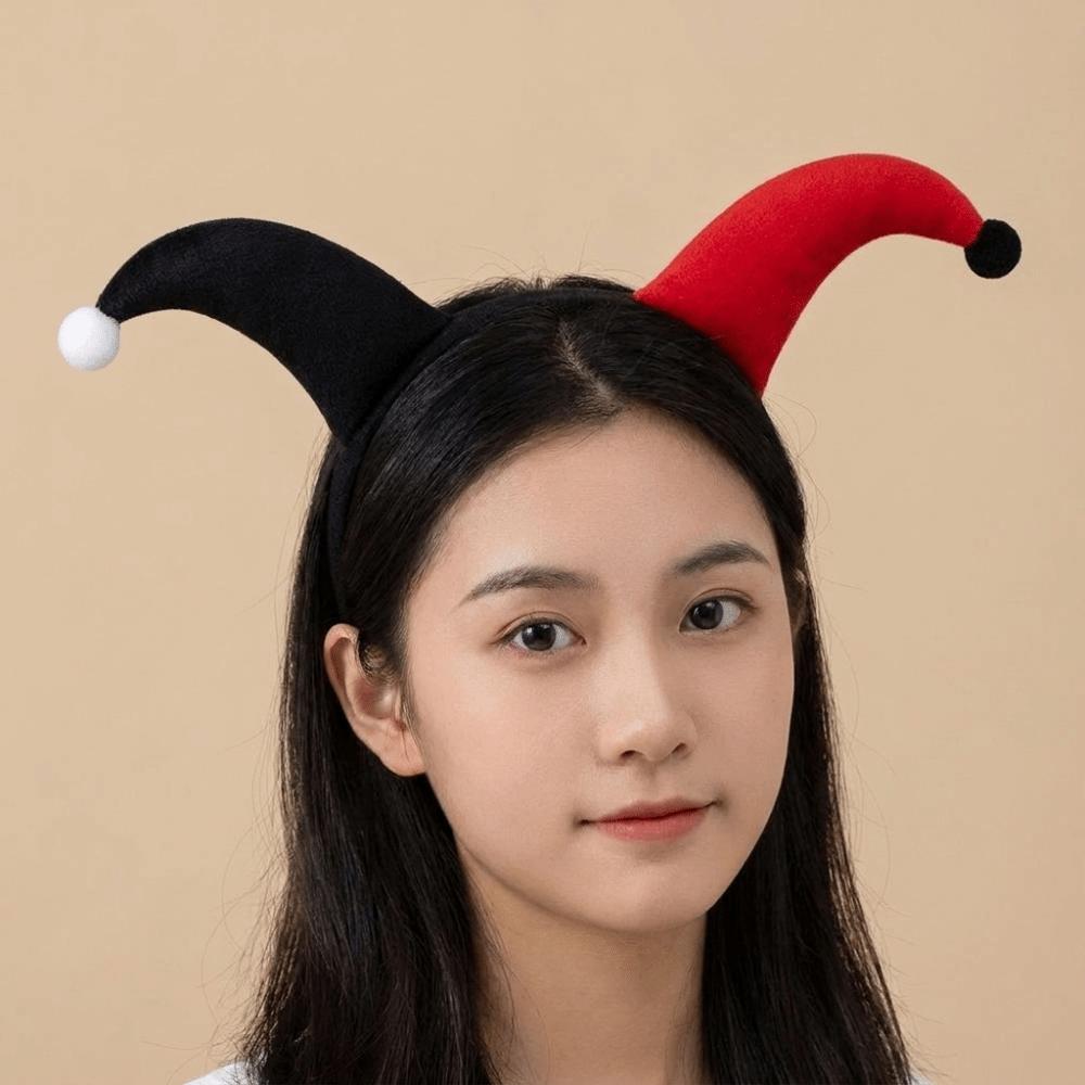 Colorful Style Cosplay Hairbands Plush Funny Headwear Novelty Clown Headband Costume Party