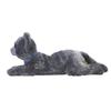 Sun Lemon Russian Blue Lap Cat, Small, 13 x 36 x 15cm, Plush Toy, Cute Animal, Cat, P-7662