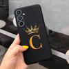 For Samsung Galaxy M54 Case A54 Cute Crown Letters Back Cover Soft Silicone Phone Case For Samsung M 54 Galaxy A54 Fundas Bumper