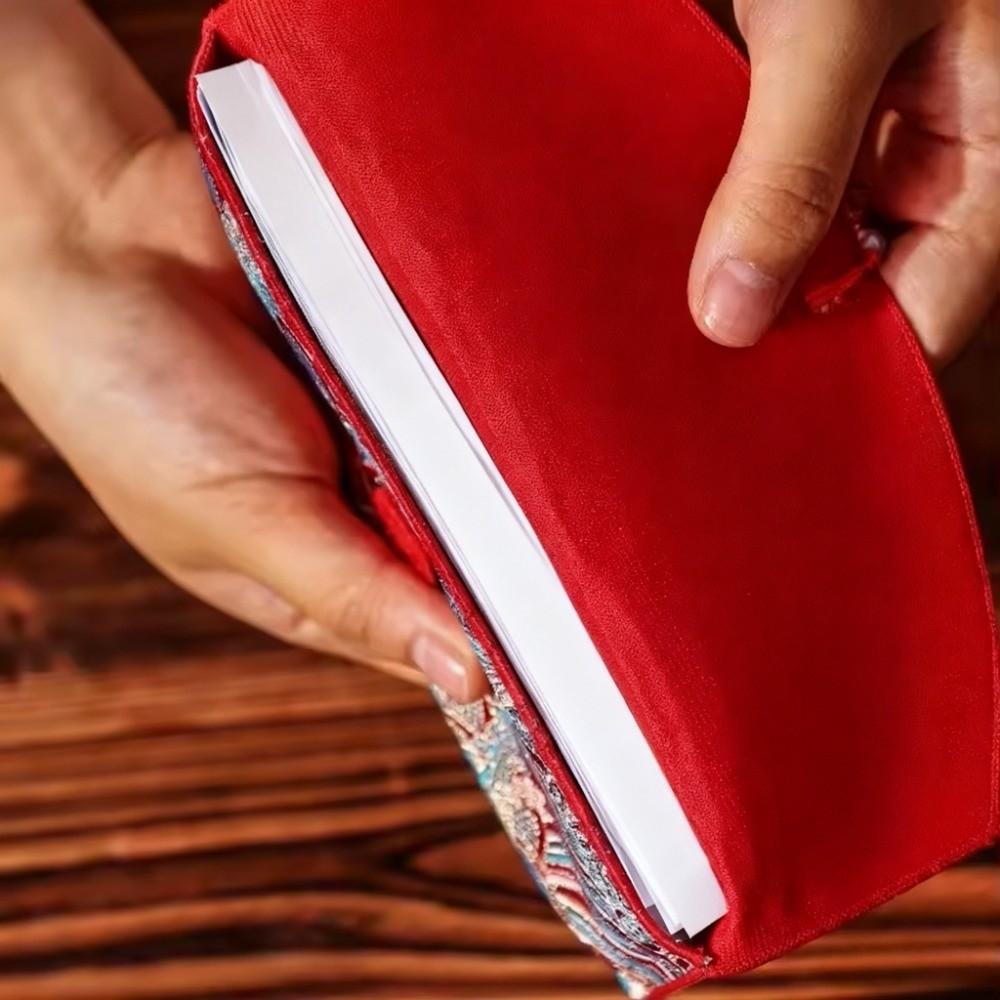 Chinesisches Neujahr Glückliche rote Umschläge Segensworte Hongbao Brokat Roter Umschlag Abschlussessen