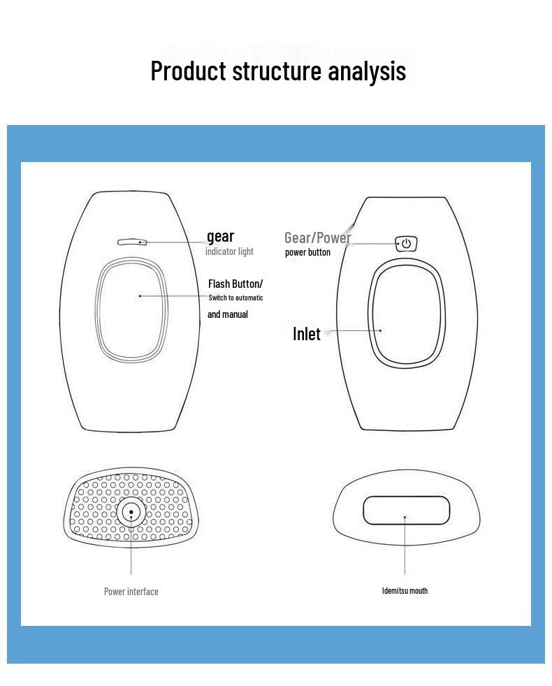 2023 Unisex Laser Hair Removal Device - Popular Hot Selling Model