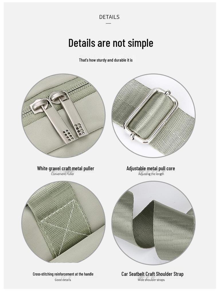 Xiaoxin 13-16 Inch Schokabsorberende Fleece Laptop Crossbody Tas