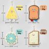 Cute Cartoon Coral Fleece Hanging Hand Towel - Super Absorbent & Odor-Free