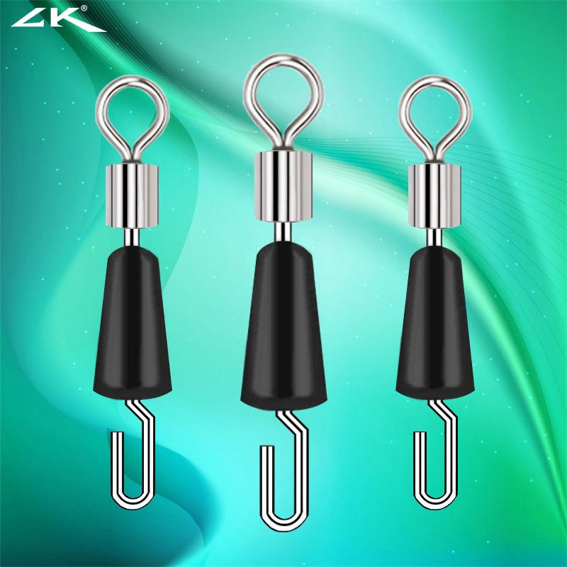 

Быстросъемное силиконовое рыболовное соединительное кольцо с вертлюгом Medium - 30 pieces