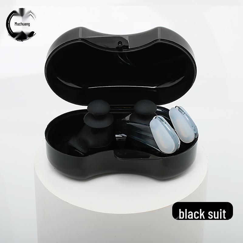 Silicone Waterproof Swimming Earplugs & Nose Clip Set - New Upgrade