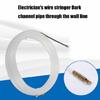 Upgrades Electrical Wire Threader,10M of Robusts 3mm Nylon Spirals 10M Nylon Retractable Line for Conduits Navigation