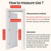Windproof Door Curtain Winter Magnetized Door Curtains Cold Proof Door Curtain for Home Christmas Thickened Curtains for Door