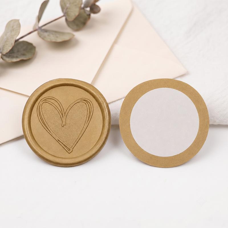 Wax Seal Stamp Kit: Embossed Stamp, Sealing Wax, Stickers for Envelopes, Postcards, Love Letters, and Gifts