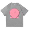 Kawaii Takopi T Shirt 2025 Anime Takopi’s Original Sin Retro Men/women Clothing Vintage Harajuku High Quality Cotton Tshirts
