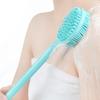 40cm Silicone Body Scrub Brush For Exfoliation And Skin Cleaning Gentle Back Massager With Hanging Hook
