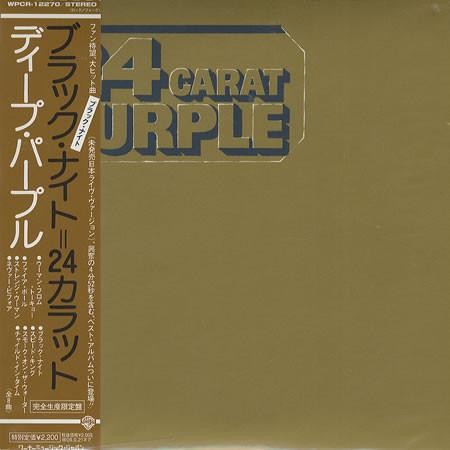 

CD DEEP PURPLE - 24 Carat Purple WPCR12270PROMO Warner Bros. 2006 Japan ObiRock Used