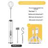 Compact Electric Milk & Egg Frother - Handheld Whisk & Beater for Creamy Coffee and Smooth Mixtures