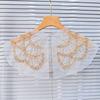 Work In Progress Children'S Princess Dress Collar Mesh Sequins Embroidery Collar Diy Accessories Wedding Dress Collar Decoration