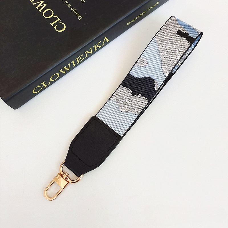 

Women s Bags Part Accessories Small Bags Wrist Straps Keys Hand-held Decorative Streamers Colorful Camouflage Hand Straps