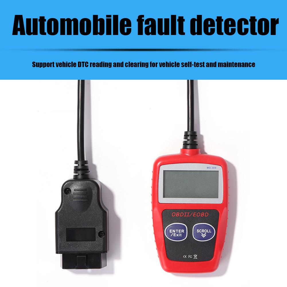 Digital LCD Display OBD2 Scanner for Automotive Engine Analyzer Diagnostic Tool Car Code Reader