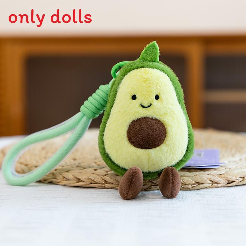 Cuter Coconut Mango Tangerine Fruit Plush Keychain With Soft Pp Cotton For Kids And Gift Enthusiasts