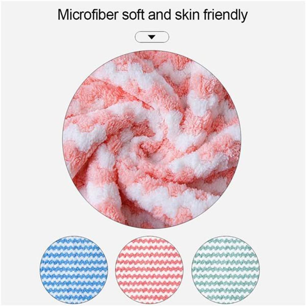 Absorbent Cloth Cleaning Rag Dishwashing Towel Washcloths Cleaning Supplies