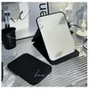 Foldable Full-Screen Desktop Makeup Mirror for Dorms and Travel