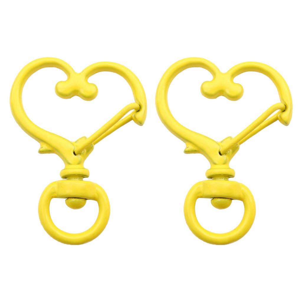 31X39mm Candy Colored Alloy Shell Shaped Spring Buckle Special-shaped DIY keychain Accessories Creative Accessories Hanging Ornaments