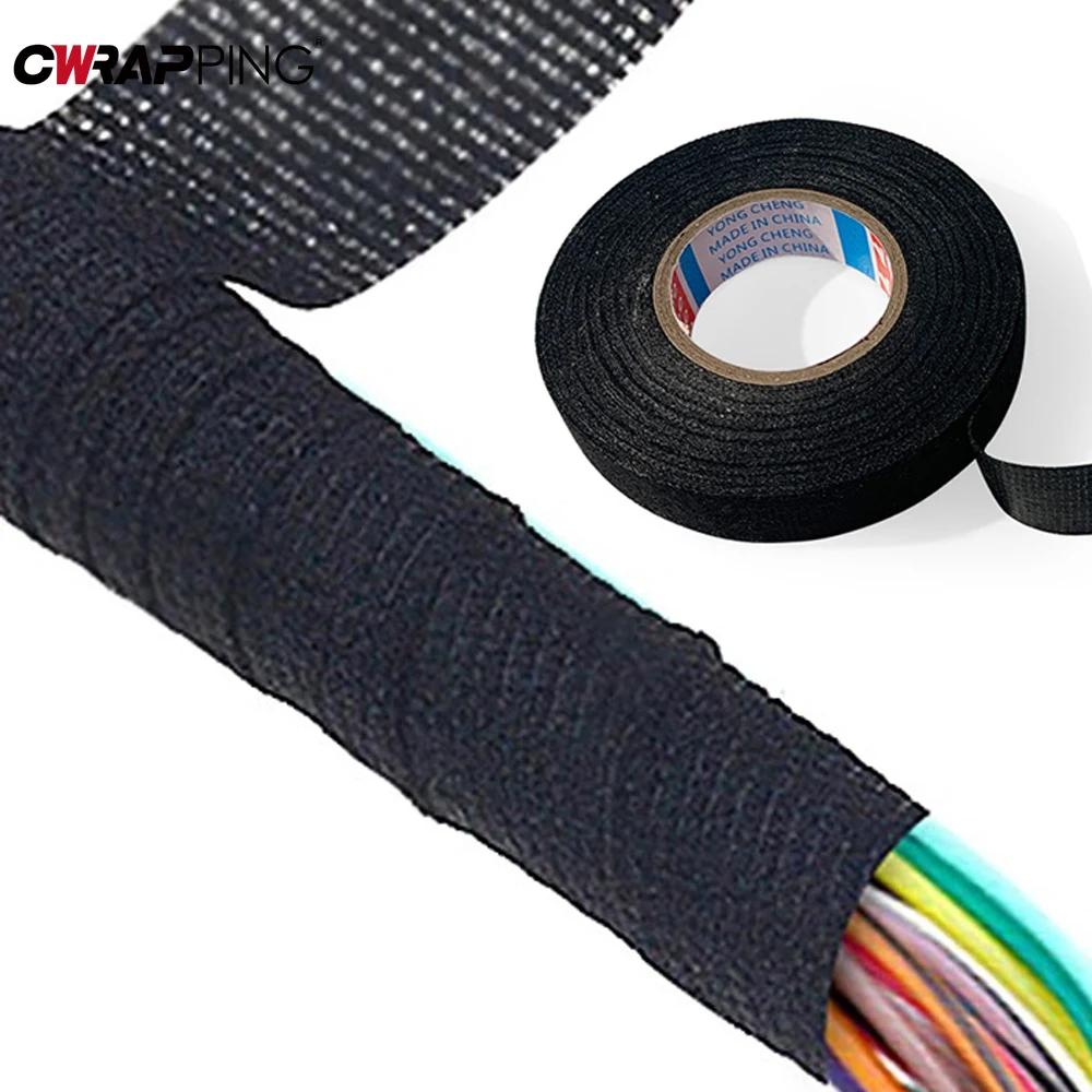Car Cable Harness Wiring Electrical Tape Heat Resistant Harness Insulation Automotive Fabric Tape Waterproof Adhesives Tape