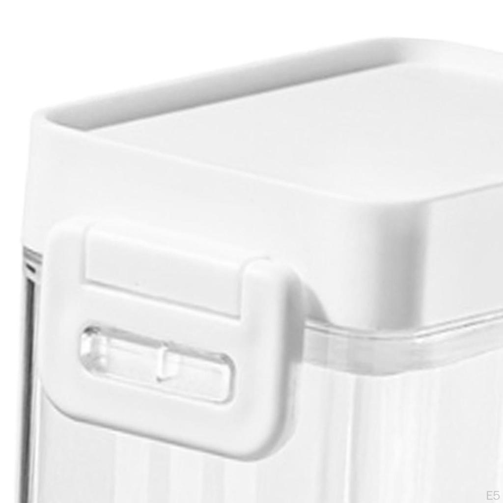 Airtight Food Organizer with Scoop for Fridge Cabinet Countertop Sugar