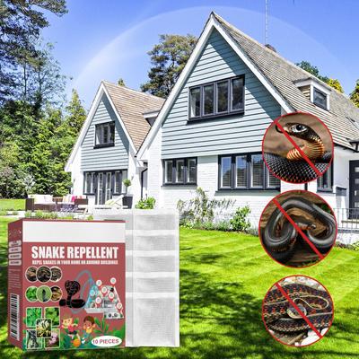 10Pcs/Set Snake  Bag Quick Effect  Pet Long-lasting Snake  Keep Out Packs For Garden
