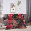 Hades Zagreus Super Soft Blankets  Camping Plush Throw Blanket Pattern Bedroom Flannel Bedspread Sofa Bed Cover