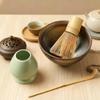 Saehyotei Matcha Tea Ceremony Set, 3-Piece Bamboo Set with Chasen (100-Standing), Chashaku (Tea Scoop), and Chasen Fixer, Perfect for Beginners,