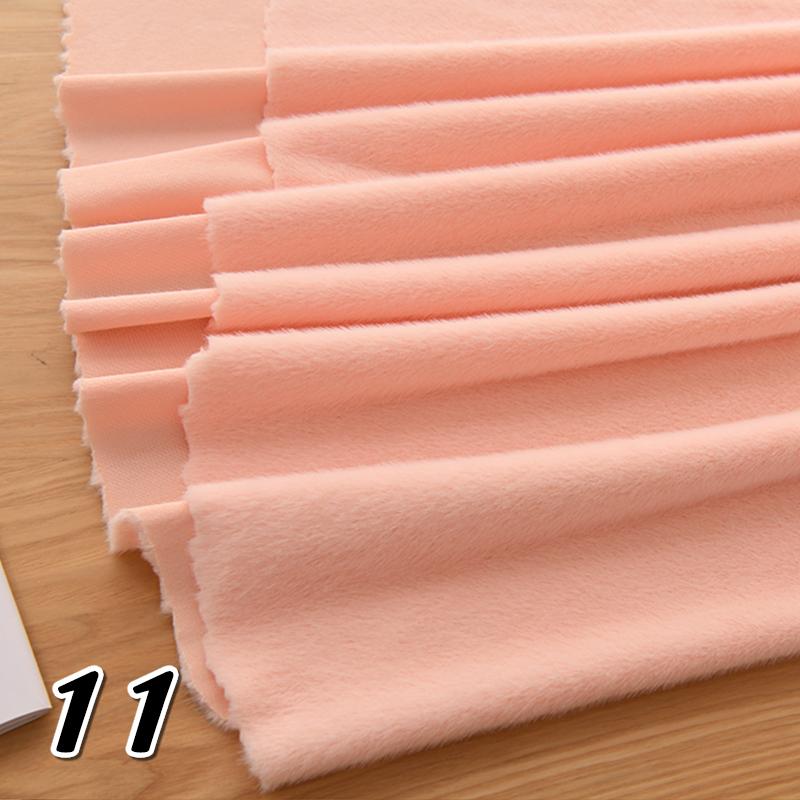 50*40cm Encrypt Imitation Rabbit Fur Fabric Thicken Plush Counter Background Clothing Fabric Handmade DIY Sewing Doll Fabric