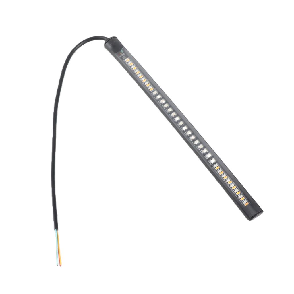 Motorcycle LED Turn Signal Reversing Light Strip 48SMD IP68 Waterproof Universal for Cars Off Roads ATVs