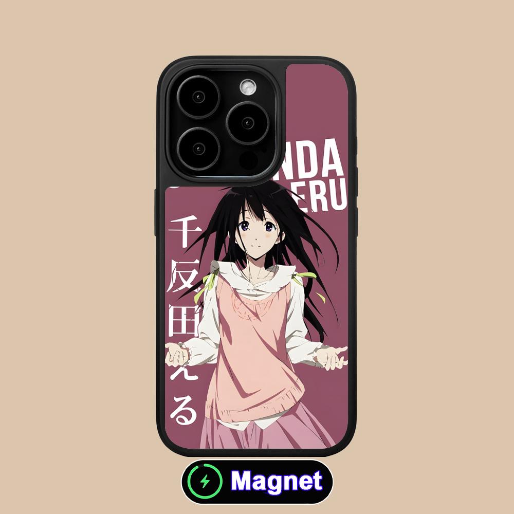 

Hyouka Chitanda Matte Surface Magsafe Mobile Phone Case for iPhone 17 16 15 14 13 12 11 Air Pro Max Plus Colorful Cover iPhone 11