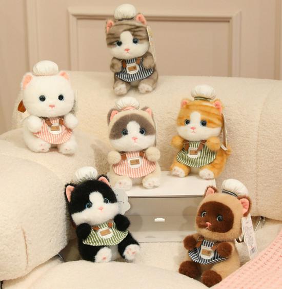 Adorable Sheep, Cat, Bunny & Hedgehog Plush Pendant Dolls - Perfect Birthday Soothing Toy Gift