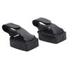 1 Pair Exercise Bike Pedals Easy to Install Universal with Straps Fitness Equipment for Riding