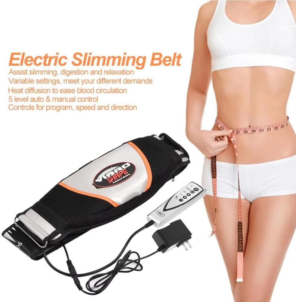 Electric Weight Lose Belt, Vibrating Massager Fat Burner Waist Trimmer Slimming Heating Belt Fat On Belly Abdomen Leg Tight Arm