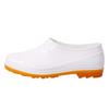 Food Men's Low Top Light Mouth White Water Shoes Spring and Autumn Couple Rain Shoes Kitchen Waterproof Glue Shoes Work Shoes Glue Shoes Women