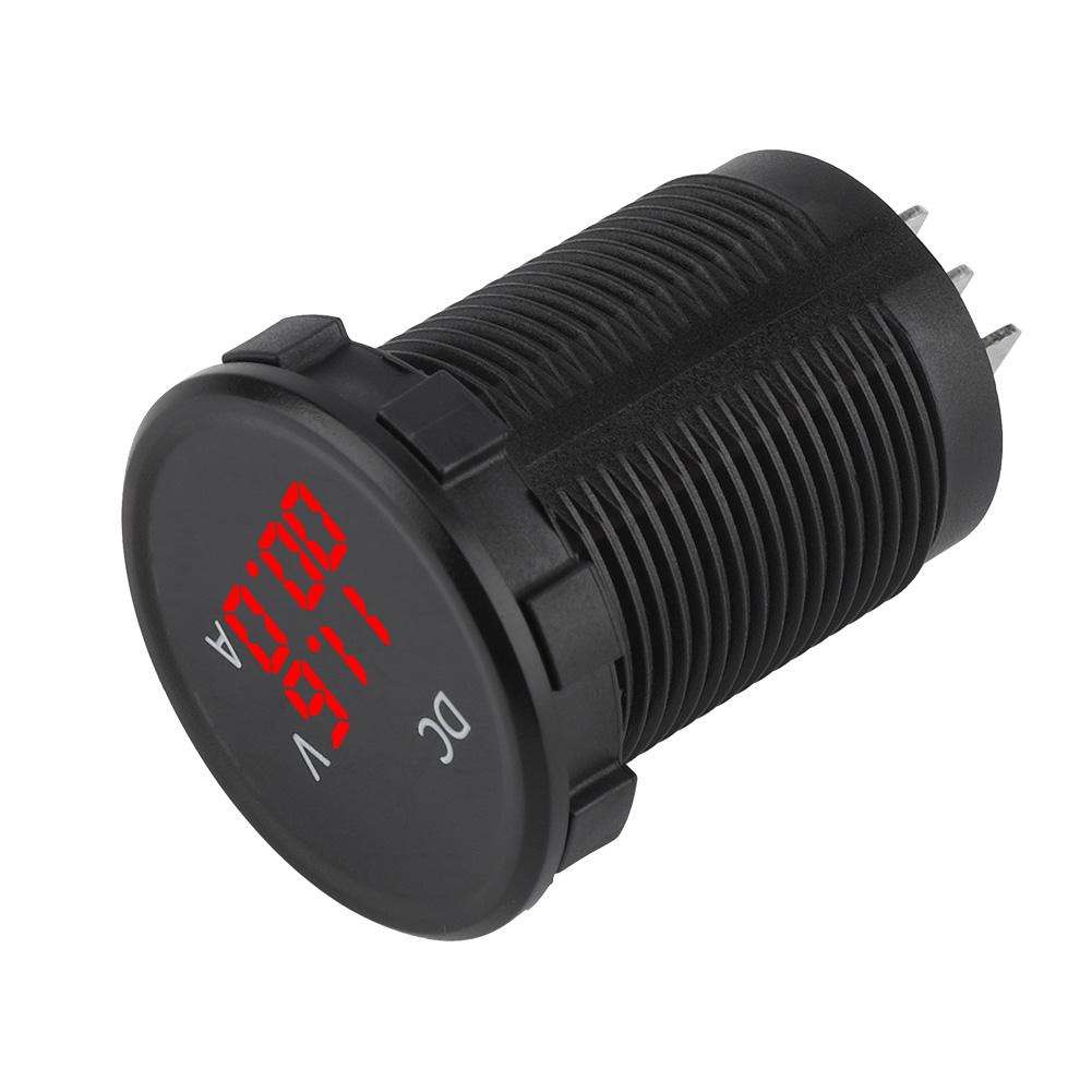12 24V Digital Voltmeter Ammeter Voltage Current Meter Red LED Display for Car Motorcycle Boat