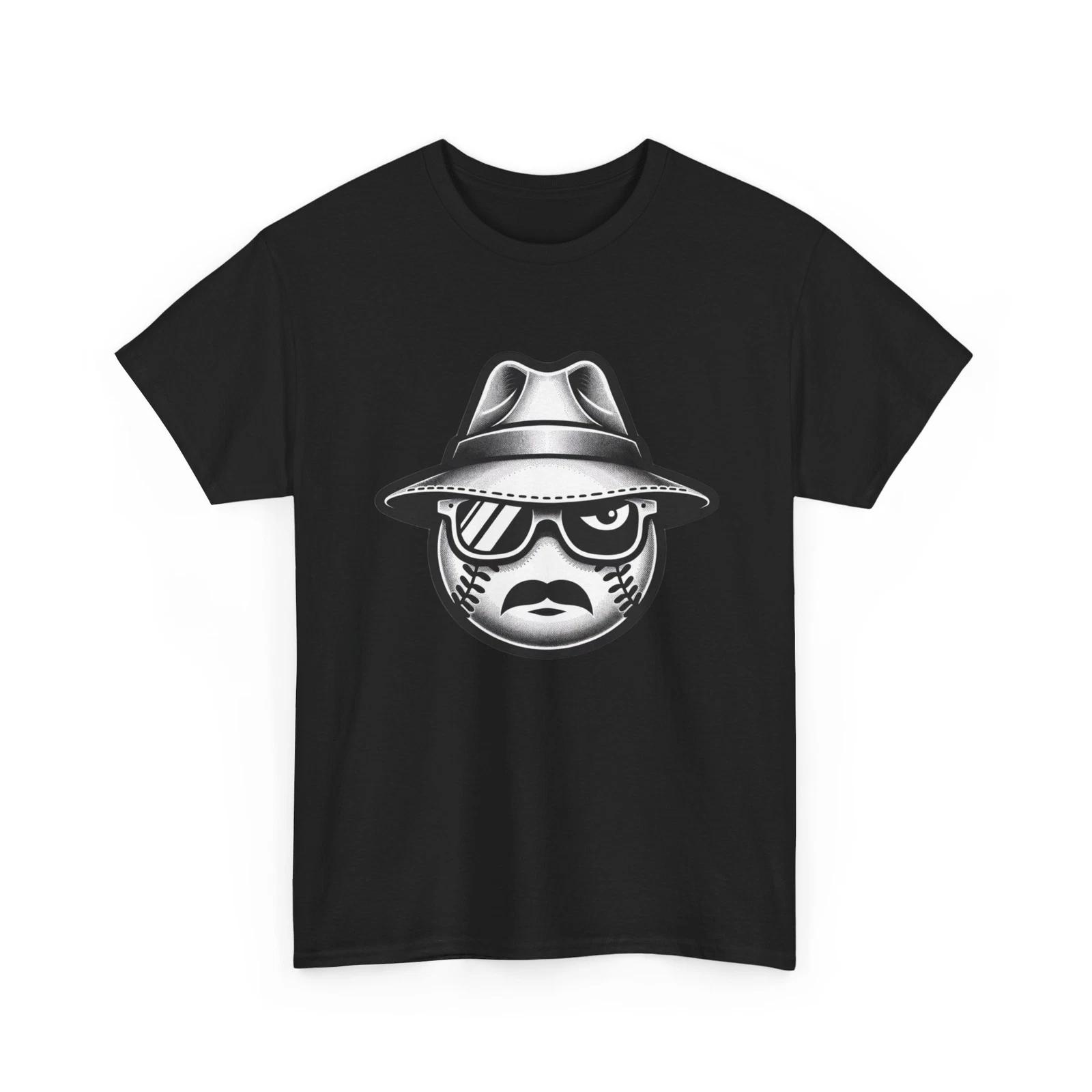 

Unisex Adult T Shirt Baseball Scout Detective Vintage Style Sports Tee Incognito S