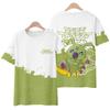 Anime Digimon Adventure 3D-Druck T-Shirts Sommer Herren Damen Lässig Mode Übergroß Kurzarm T-Shirt Männlich Tees Tops Kleidung