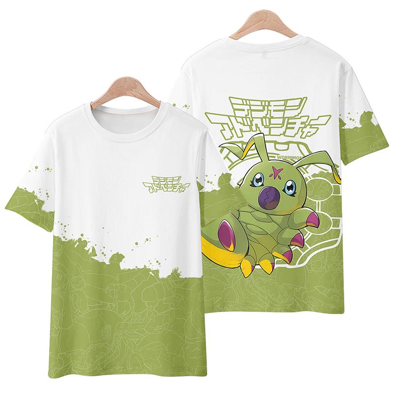 

Аниме Digimon Adventure Футболки с 3D-печатью Летние Мужские Женские Повседневная Мода Большемерные Футболки с Коротким Рукавом Мужские Футболки Топы Одежда 3XL